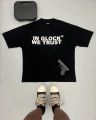 NG T Shirt Mens Harajuku Hip Hop in Glock We Trust Graphic Print Round Neck Cotton TShirt Gothic. 