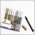 Metallic Paint Markers Pen Set Pack of 10. 