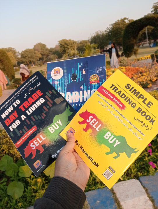 Trading Book (Pack of 3) Simple Trading Book  How To Day trading for Living  Chart Pattern Book