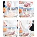 1.5L Multi Function Hand Push Chopper Manual Chop Blender Manual with Sharp Blades. 