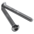 Stainless Steel Button Head Screw, Hex Socket Bolts Type:M3 / 3mm Bolt Size:M3 x 25mm Your Pack Quantity:60. 