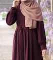 Belt Abaya for Girls, Long Frock Style Gown, Ready-to-Wear Abaya for Women, Unique Design and Comfortable Fit. 