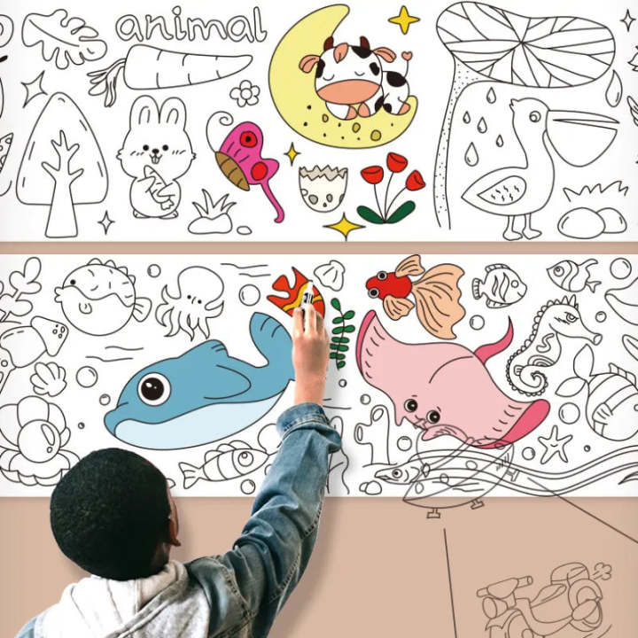 Children's%20Drawing%20Roll%2030%20CM%20,%20Coloring%20Paper%20Roll%20for%20Kids,%20Drawing%20Paper%20Roll%20DIY%20Painting%20Drawing%20Paper,Color%20Filling%20Paper,%20Sticky%20Drawing%20Paper%20Roll,Wall%20Coloring%20Stickers%20-%20Image%206