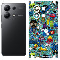 Xiaomi Redmi Note 13 / Redmi Note 13 Pro / Redmi Note 13C Full Body Vinyl Skin Wrap Protector Scratch Resistant. 