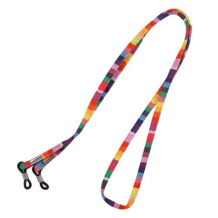 1PCS Colorful Cotton Sunglasses Strap Eyeglass Chain Cord Reading Glasses Chain String Holder