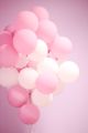 First Happy Birthday Pink Perfect Grand Theam Party Balloons For Girls B-Day Decorations-Pack Of 58. 