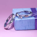 Royal Bond His Queen & Her King Couple Rings Set - Adjustable Size. 
