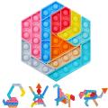 New plicing Fidget Toy New tyle pliced tre Relief Jigaw Puzzle Bubble Toy Relief Anxiety Antitre queeze. 
