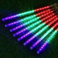 Multi-Color Rain Meteor Shower Led Lights Waterproof Tubes Snowfall String Garden Christmas light decorating. 