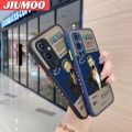 JIUMOO For Oneplus 9 Pro Case With Fashion Roronoa Zoro Side Edge Square Silicone Frosted Transparent Hard Casing New Design soft Cases Full Back Cover Camera Phone Case Shockproof Protection Case. 
