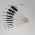 10 Pieces Nylon Wire Straw Test Tube Brushes Bottle Cleaning Brush Cleaner. 