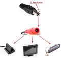 CoCar DC in hollow plug to socket, extension cable, DC power, 5.5 mm x 2.1 mm plug for car parking systems power, reversing camera monitor CCTV with LED strip.. 
