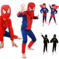 spider man superman batman costumes for kids, pack of 3. 