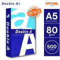 Double A - A5 Size Paper 80g. 