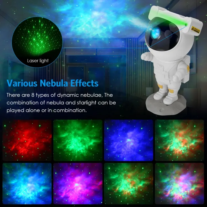 Astronaut%20Star%20Projector%20Galaxy%20Light%20with%20Timer%20and%20Remote%20Control,%20360%C2%B0%20Adjustable%20Starry%20Night%20Light%20Projector%20for%20Baby/Kids/Adults/Bedroom/Party/Home%20Decor/Game%20Room%20-%20Image%208