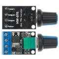 5V 12V 10A Voltage Regulator PWM DC Motor Speed Controller Governor Stepless Speed Regulator LED Dimmer Power Controller. 