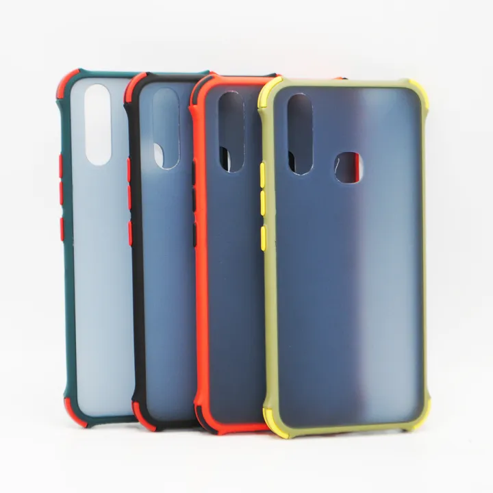 Vivo%20Y12%20Back%20Cover%20Vivo%20Y15%20Back%20Cover%20Vivo%20Y17%20Back%20Cover%20Smoky%20Matte%20Bumper%20Armor%20Case%20For%20Y12%20Y15%20Y17%20-%20Image%203