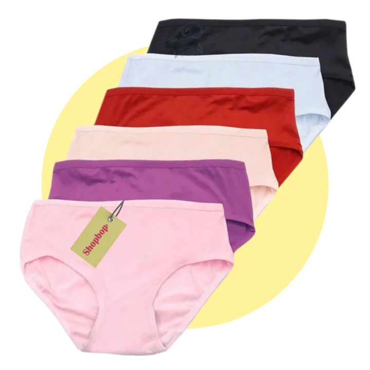 SHOPBOP Pack of 5 Women Underwear Panites For Girls & Women Multi Colour Panties Panty for Girl Panty for Women Cotton Panties - Random Color