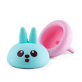 Cute Rabbit Silicone Sputum Cup Patting Kids Elder Back Massage Phlegm Burp Tool. 