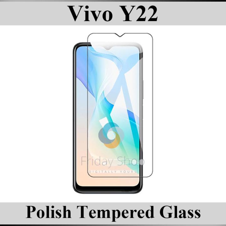 Vivo Y22 Glass Protector Polish Screen Tempered For Vivo Y22