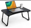 Ergonomics Wood Portable Laptop Table Foldable Dormitory Bed Laptop Desk Book Reading Tray Cup slot Bed Table (2 variants) with drawer & without drawer For Computer Notebooks. 