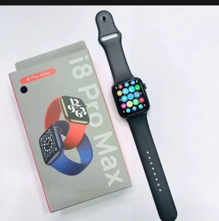 i8 Pro Max Smart Watch | Series 7 | New Smartwatch Latest 2022 | For IOS and Android | sports fitness Watch | Hi watch i8 pro smart watch | Bluetooth Calling Scroll feature Full Screen Touch | i8 pro max smartwatch | Smart watches for men
