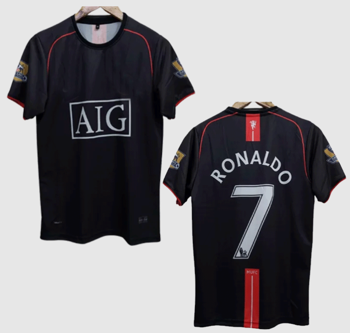Cristiano RONALDO 7 MANCHEESTER United 2008 Champions League Final Shirt