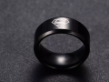 Superman Black Logo Ring For Men And Boys. 