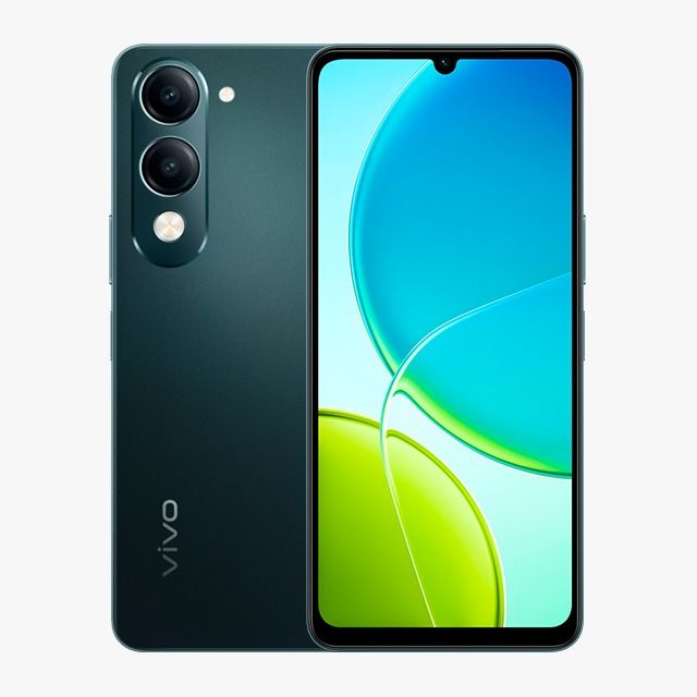 vivo Y04 - (4+4)GB Extended RAM - 128GB ROM - 13MP Rear Camera - 5500mAh Battery - Side FingerPrint