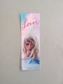 Taylor Swift Black and pink Bookmarks - Pack of 4  - 15 x 5 cm. 