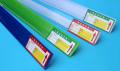 Stationery Racks labels label holder strip, Price Tag Strip, Shelves Price Tag Strip in Pakistan. 