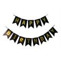 Happy birthday banner( size 6×8 per letter ). 