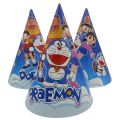 Doraemon Birthday Caps - Standard - Party Caps - Blue - Unisex - Doraemon Theme - Pack Of 10. 