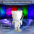 HG Star Projector Astronaut Galaxy Light Projector, Kids Nebula Night Light, Remote Control and 360°Rotation Magnetic Head - Galaxy Projector Night Light. 