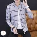 HY Boutique Sneaker Print Fleece Jacket - Stylish and Premium Quality Outerwear - Ideal for a Fashionable Look. 