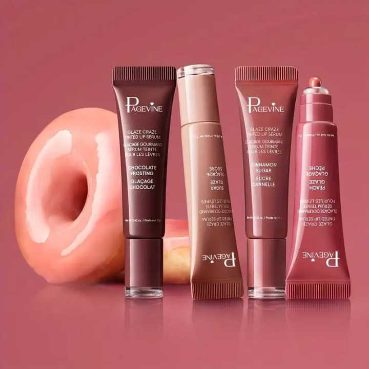 Page Vine Glaze Craze Tinted Lip Serum – 9 Irresistible Shades | Hydrating, Glossy & Long-Lasting Lip Tint | Smooth, Non-Sticky Lip Glow Formula for Everyday Use