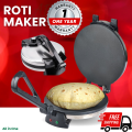 Roti Maker - Electric Roti Maker Machine Fully Automatic - Roti Maker Machine - Chapati Maker - Bread Maker Machine - Roti Maker Machine Fully Automatic Electric - Pancake Maker - Tortilla Maker - Crepe Maker - 1500w Original Company Large Size. 