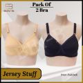 BIN-B Lace Line Multicolor Cotton Bra 1 Piece for Women Girls| Multicolor Non Padded Ladies Brazier| Undergarments- Cotton Brazzer for Girls. 
