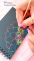 Magic Colorful Scratch Doodle Art Book - 14 and 20 cm. 