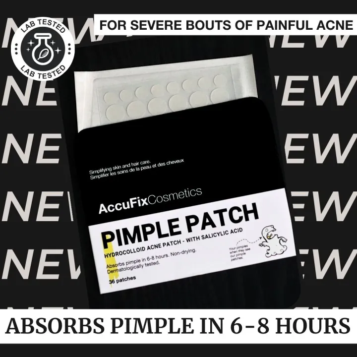 AccuFix%20Cosmetics%20Hydrocolloid%20Pimple%20Patches%20With%20Salicylic%20Acid%20(36%20dots/%20Sheet)%20%7C%20Pimple%20Patches%20For%20Face%20-%20Image%203