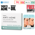 Jenpharm - Clarevo Anti Acne Soap - For Men & Women | Cleanse Pores and Controls Excess Oil - Reduce Breakouts - For Oily, Acne-prone & Combination Skin. 