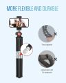 GooFoto Phone Tripod, Flexible Tripod for iPhone, Android Cell Phone and Camera, Bendable Mini Portable Holder for Video Recording/Vlogging/Selfie. 