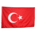 Wave 90X150cm TUR TR The Republic of Turkey Flag Turkey Flag Banner Polyester Flag Moonlight. 