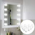 Vanity Mirror Lights Kit,LED Lights for Mirror with Dimmer and USB Phone Charger,LED Makeup Mirror Lights Kit Hollywood Style Lighting Fixture Strip for Bathroom Dressing Room Vanity Table. 