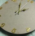 MDF wooden clock base 16 inch MDF sheet clock base round MDF clock for your craft (customized clock). 