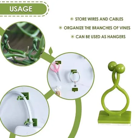 Techmanistan%20Pack%20of%2010%20-%20Self-Adhesive%20Plant%20Climbing%20Wall%20Fixture%20Clips,%20Vine%20Fixer%20Invisible%20Hook%20Plants%20Traction%20Clip%20-%20Image%208
