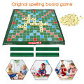 Scrabble Board Game Original Letter Matching For Kids Adults Families Education Spelling Alphabet Language Toys. 