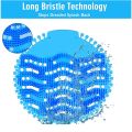 10 Pack Urinal Screens Deodorizer, Urinal Cake Long Bristle Anti-Splash and Anti-Clogging Lasting Odor Freshener(Blue). 