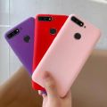 Soft Silicone Matte TPU Case for Honor 7C Cover on for Huawei Honor 7A 7C Pro C7 A7 Pro 7 A C 7Apro 7cpro back cover coque cases. 