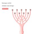 Head Massager Scalp Massager 9 Fingers Hand-held Massage Tingle for Deep Relaxation, Stress Relief and Hair Stimulation. 